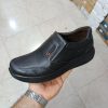 کفش طبی مردانه تمام چرم تبریز رنگ مشکی