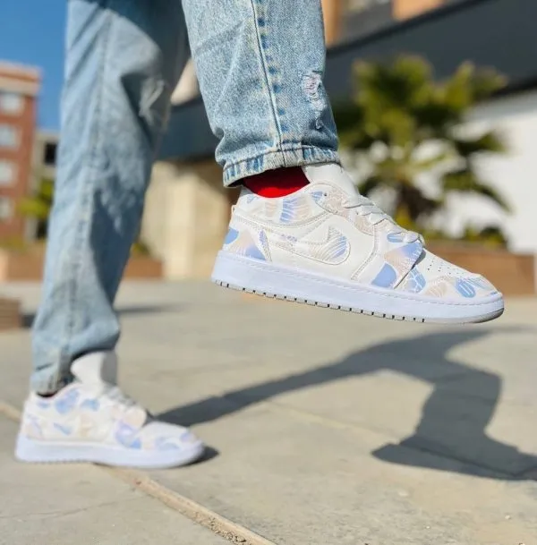IMG_9938 کتانی نایک ایر جردن وان دراگون nike air jordan 1 چاپی